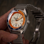 Ocean Crawler Core Diver - Whitewater Sentinel — 44mm Automatic Dive Watch