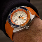 Ocean Crawler Core Diver - Whitewater Sentinel — 44mm Automatic Dive Watch