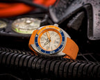 Ocean Crawler Core Diver - Whitewater Sentinel — 44mm Automatic Dive Watch