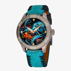 Ocean Crawler Crawler One - Ceramic Enamel - Kraken's Wrath — 41mm Automatic Dive Watch