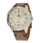 Ocean Crawler Dream Diver 2025 - Coastal Frost White — 41mm Automatic Dive Watch