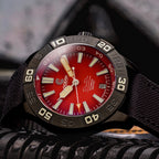 Ocean Crawler Dream Diver Dark Seas - Red Tempest — 41mm Automatic Dive Watch