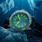 Ocean Crawler Dream Diver - Polar Ice Meteorite — 41mm Automatic Dive Watch