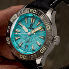 Ocean Crawler Dream Diver - Polar Ice Meteorite — 41mm Automatic Dive Watch