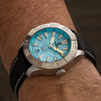 Ocean Crawler Dream Diver - Polar Ice Meteorite — 41mm Automatic Dive Watch