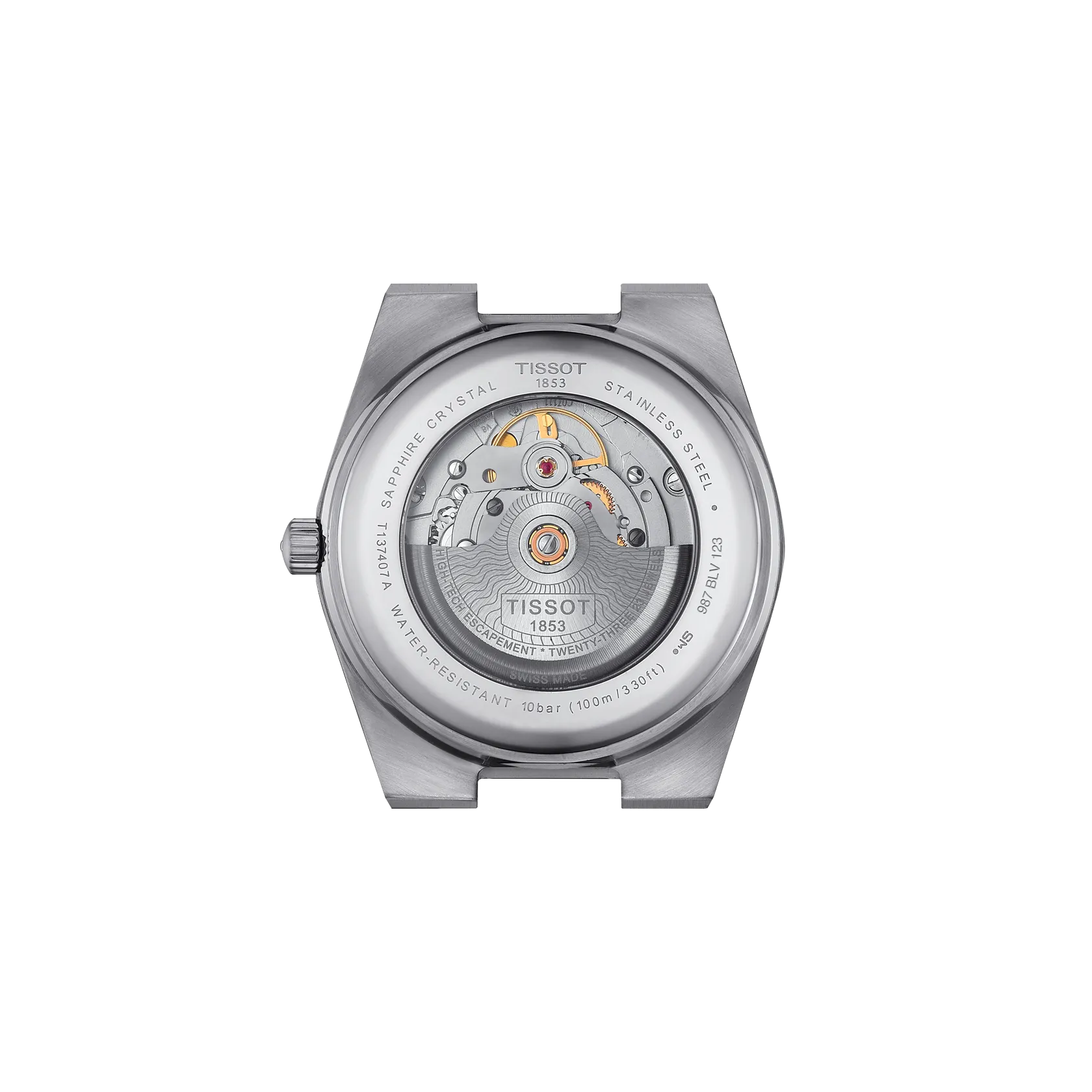 Tissot T137.407.11.051.00 — caseback