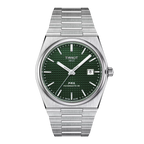 Tissot PRX 40mm — Green Dial, Stainless Steel Bracelet