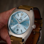 Ocean Crawler Field Crawler - Icebreaker Blue — 40mm Automatic Field Watch