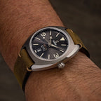 Ocean Crawler Field Crawler - Rhodium Specter — 40mm Automatic Field Watch