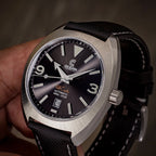 Ocean Crawler Field Crawler - Rhodium Specter — 40mm Automatic Field Watch