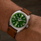 Ocean Crawler Field Crawler - Sunburst Green — 40mm Automatic Field Watch