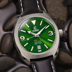 Ocean Crawler Field Crawler - Sunburst Green — 40mm Automatic Field Watch