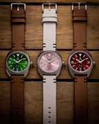 Ocean Crawler Field Crawler - Sunburst Red — 40mm Automatic Field Watch