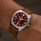 Ocean Crawler Field Crawler - Sunburst Red — 40mm Automatic Field Watch