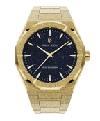 Paul Rich Frosted Star Dust II Gold — 43mm Automatic or Quartz Dress Watch