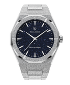 Paul Rich Frosted Star Dust II Silver — 43mm Automatic or Quartz Dress Watch