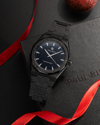 Paul Rich Frosted Star Dust II Void Black — 43mm Quartz Dress Watch