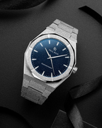 Paul Rich Frosted Star Dust II Silver — 43mm Automatic or Quartz Dress Watch