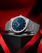 Paul Rich Frosted Star Dust II Silver — 43mm Automatic or Quartz Dress Watch