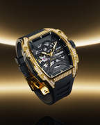Paul Rich Diamond Astro Skeleton Mason Gold — 42.5mm Automatic Skeleton Watch