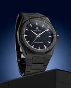 Paul Rich Frosted Star Dust II Void Black — 43mm Quartz Dress Watch