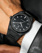 Paul Rich Frosted Star Dust II Void Black — 43mm Quartz Dress Watch