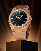 Paul Rich Frosted Star Dust II Void Rose Gold — 43mm Quartz Dress Watch