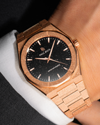 Paul Rich Frosted Star Dust II Void Rose Gold — 43mm Quartz Dress Watch
