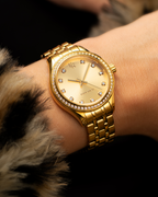 Paul Rich Crystelle All Gold — 32mm Quartz Watch