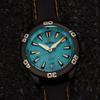 Ocean Crawler Crawler One - Aqua - DLC — 41mm Automatic Dive Watch