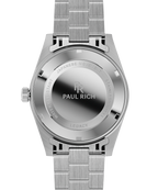 Paul Rich Legacy Silver Green — 40mm Crystal-Set Quartz Watch