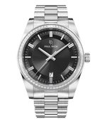 Paul Rich Legacy Silver Black — 45mm Quartz Watch