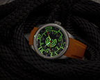 Ocean Crawler Lume Rush Diver v2 - Black — 44.2mm Automatic Dive Watch