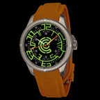 Ocean Crawler Lume Rush Diver v2 - Black — 44.2mm Automatic Dive Watch