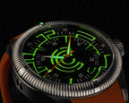 Ocean Crawler Lume Rush Diver v2 - Black — 44.2mm Automatic Dive Watch