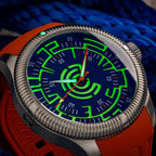 Ocean Crawler Lume Rush Diver v2 - Blue — 44.2mm Automatic Dive Watch