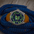 Ocean Crawler Lume Rush Diver v2 - Blue — 44.2mm Automatic Dive Watch