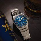 Ocean Crawler Bolt - North Atlantic Meteorite — 42mm Automatic Dive Watch