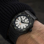 Ocean Crawler Bolt DLC - Full Lume — 42mm Automatic Dive Watch