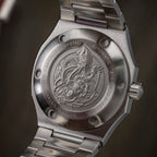 Ocean Crawler Bolt - Electric Reef Damselfish (Limited Edition) — 42mm Automatic Dive Watch