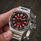 Ocean Crawler Bolt - Red — 42mm Automatic Dive Watch