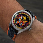 Ocean Crawler Ceramic-Enamel Dial - The Last Dive — 44mm Automatic Dive Watch