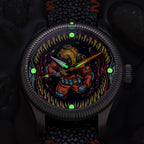 Ocean Crawler Ceramic-Enamel Dial - The Last Dive — 44mm Automatic Dive Watch