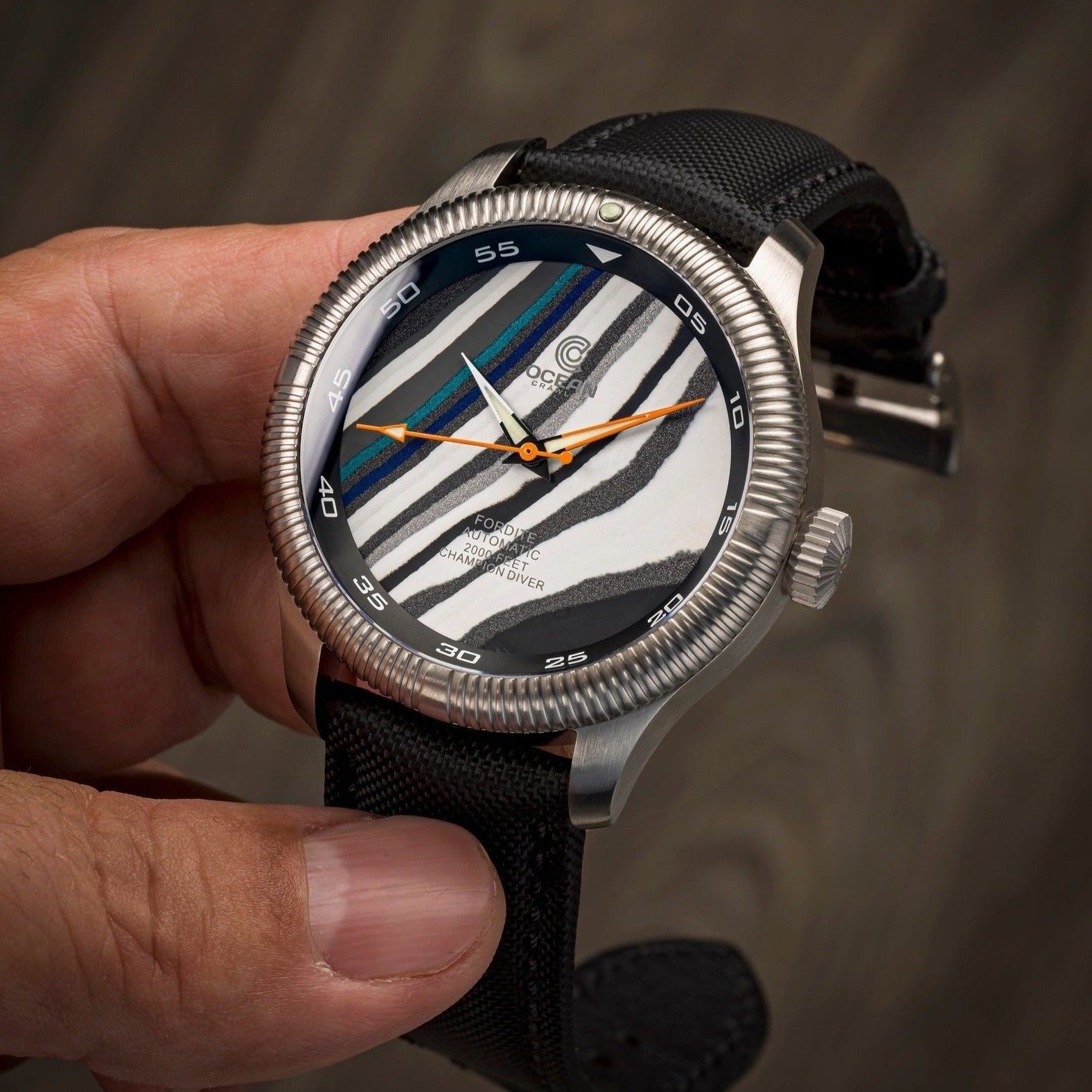 Ocean Crawler Champion Diver - Fordite - Type C