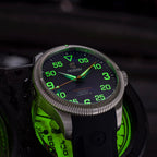 Ocean Crawler Champion Diver - Limited Edition - Mulberry — 44.2mm Automatic Dive Watch