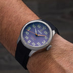 Ocean Crawler Champion Diver - Limited Edition - Mulberry — 44.2mm Automatic Dive Watch
