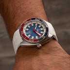 Ocean Crawler Core Diver - The Patriot — 44mm Automatic Dive Watch