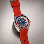 Ocean Crawler Core Diver - The Patriot — 44mm Automatic Dive Watch