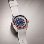 Ocean Crawler Core Diver - The Patriot — 44mm Automatic Dive Watch