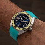 Ocean Crawler Core Diver V4 - Arctic Blue — 44mm Automatic Dive Watch